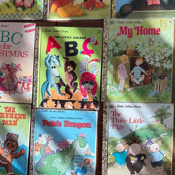 Vintage golden book lot - Picture 7 of 15